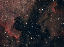 NGC 7000 Nord America e IC 5070 Pellicano